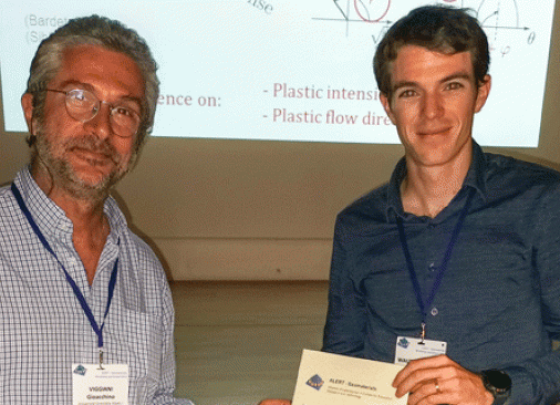 Antoine Wautier, lauréat du prix de thèse international